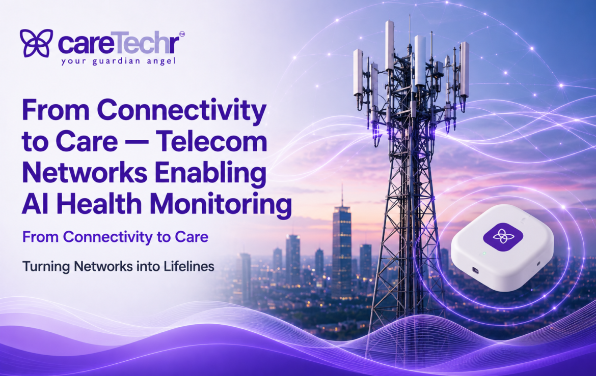 From Connectivity to Care — Telecom Networks Enabling AI Health Monitoring