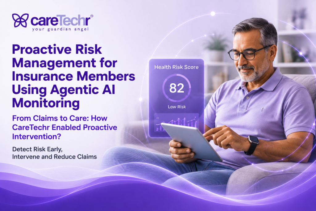 A leading health insurance company enrolled members into CareTechr’s platform distributing preventive health monitoring plan using Care Ring, shifting focus from reactive claims...