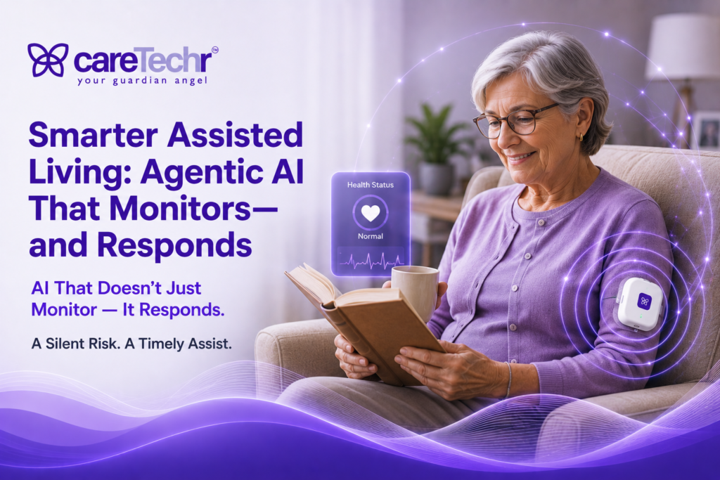 An assisted living facility implemented and utilized  CareTechr’s Remote Patient Monitoring (RPM) solution by implementing Care Ring and Care V6 to ensure continuous monitoring for elderly residents...